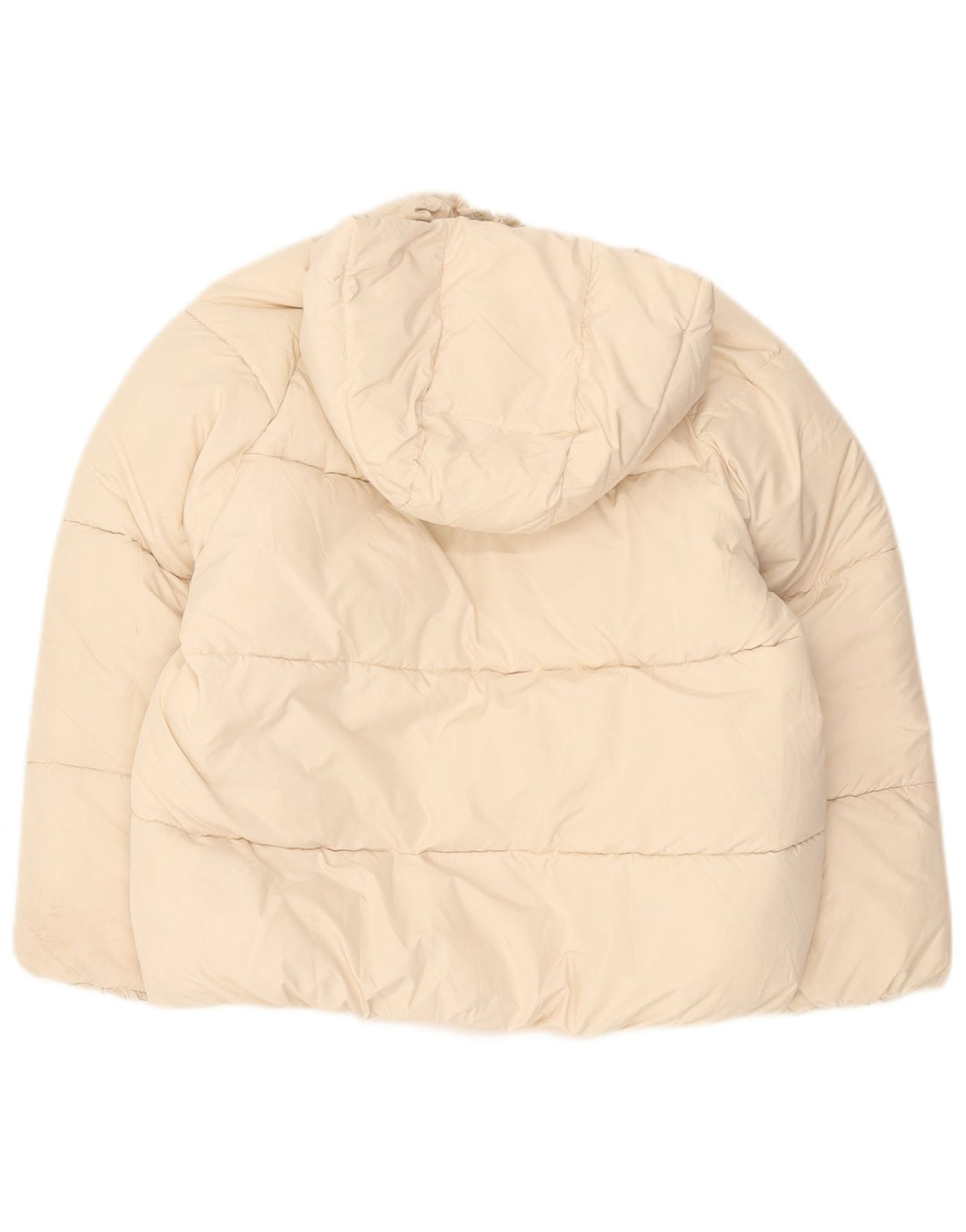 Zara Anorak Niña Capucha 11-12 Años Beige Poliéster