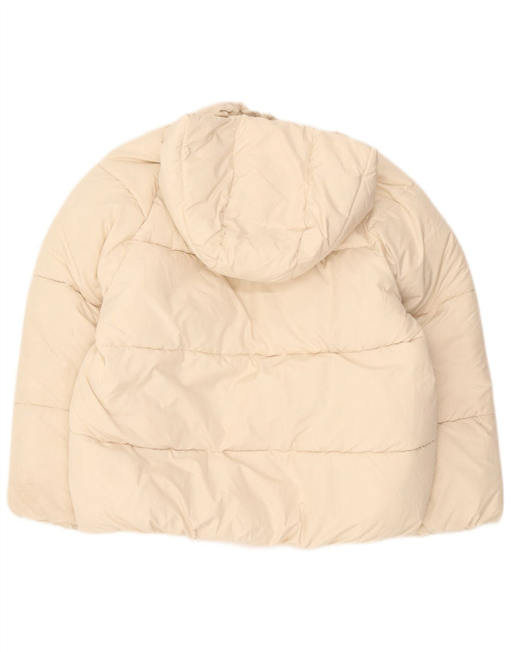 Zara Anorak Niña Capucha 11-12 Años Beige Poliéster