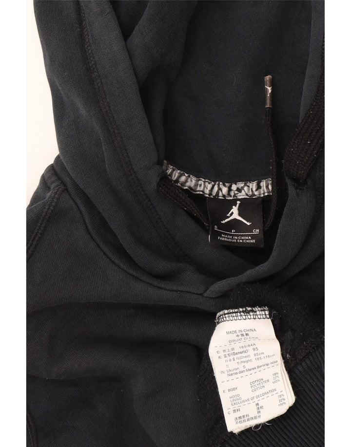 Jordan - Sudadera con capucha para hombre, talla pequeña, algodón azul marino