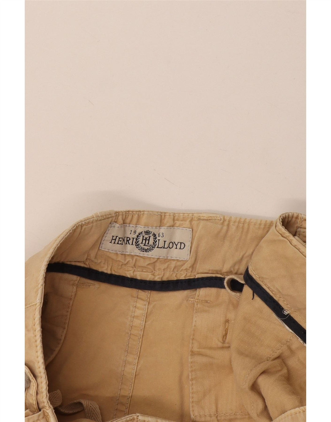 Henri Lloyd Pantalones cargo ajustados para mujer W34 L35 Beige