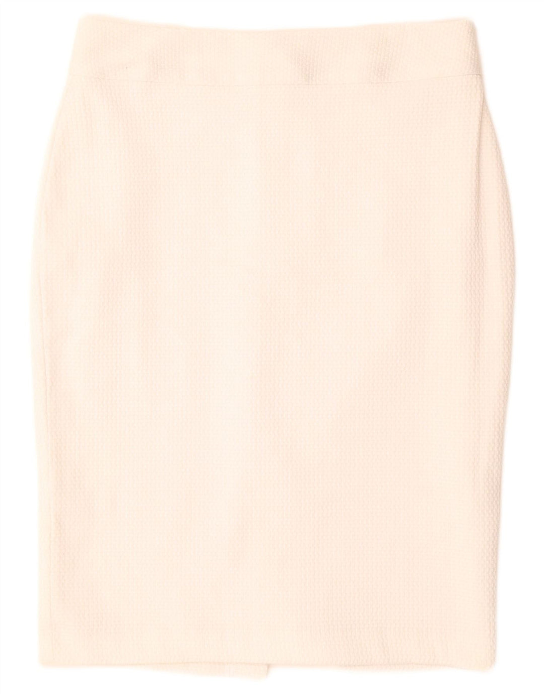 Marks & Spencer Falda lápiz para mujer UK 10 Small W30 Poliéster blanco