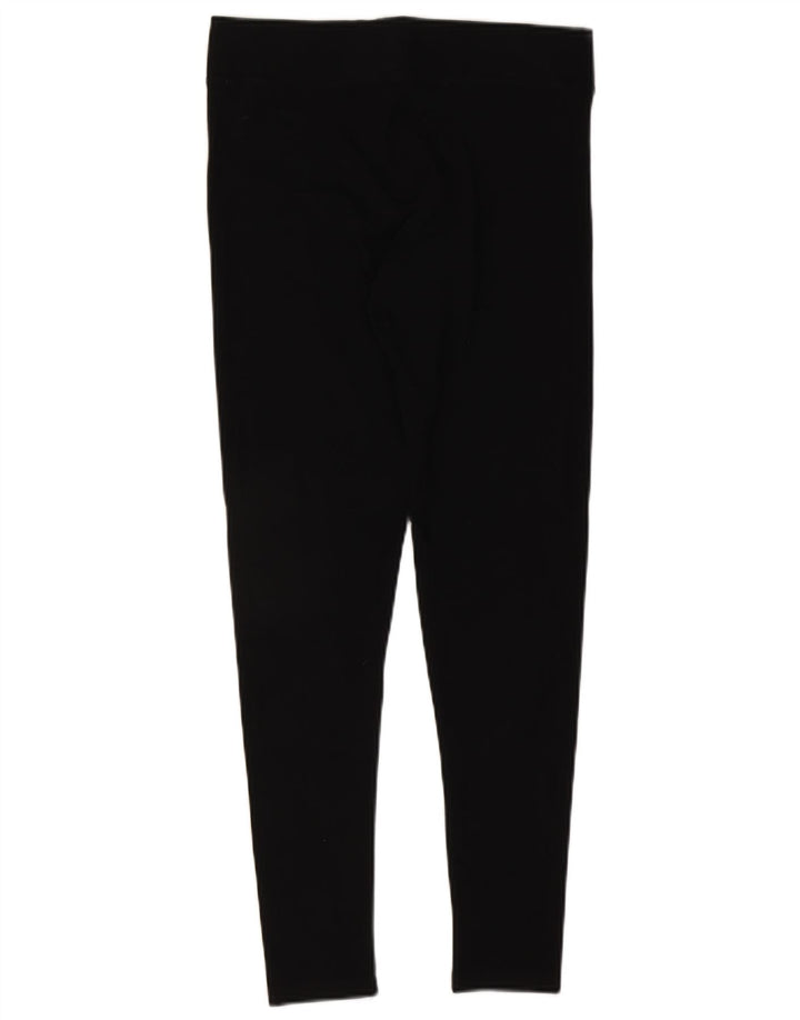 Marks & Spencer Leggings para mujer Reino Unido 12 Mediano Algodón negro