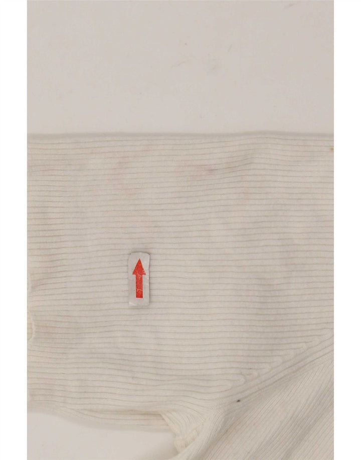 Marks & Spencer Polo para mujer UK 44 Grande Algodón blanco