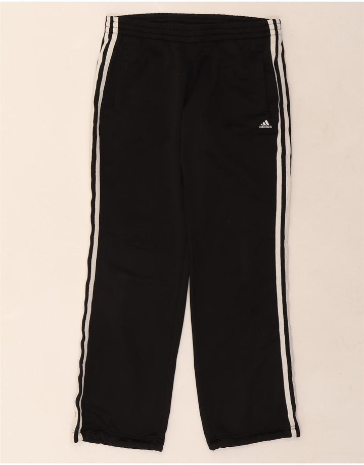 Adidas Pantalones de chándal para mujer UK 8/10 Small Negro Poliéster