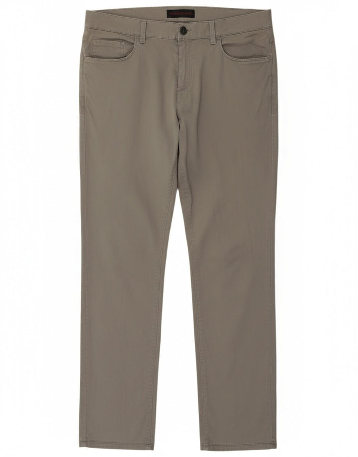 Pantalones Trussardi Mujer Slim Casual W37 L31 Gris