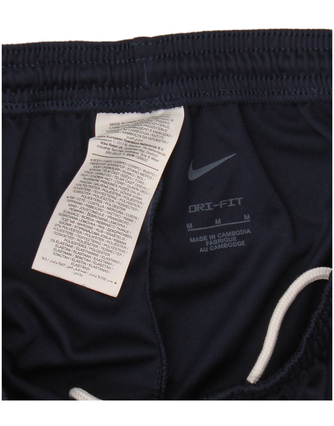 Pantalón De Chándal Nike Dri Fit Para Hombre Poliéster Azul Marino Medio