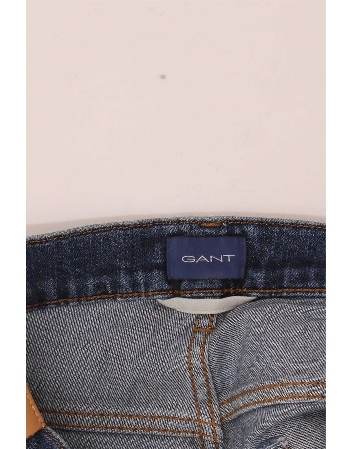 Gant Vaqueros Rectos Para Hombre W38 L32 Algodón Azul