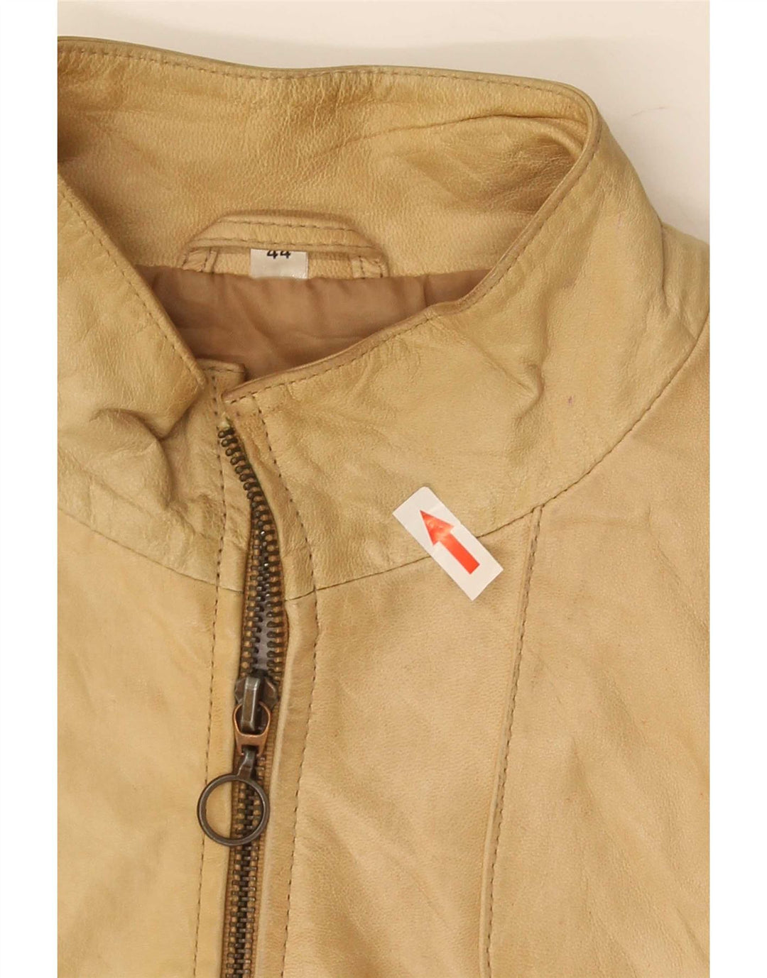 Chaqueta de cuero para mujer Conbipel IT 44 Beige medio