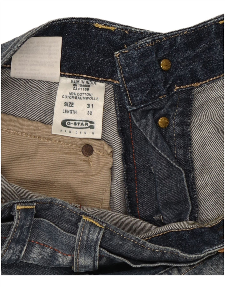 G-STAR Shorts vaqueros para hombre W31 Algodón azul medio
