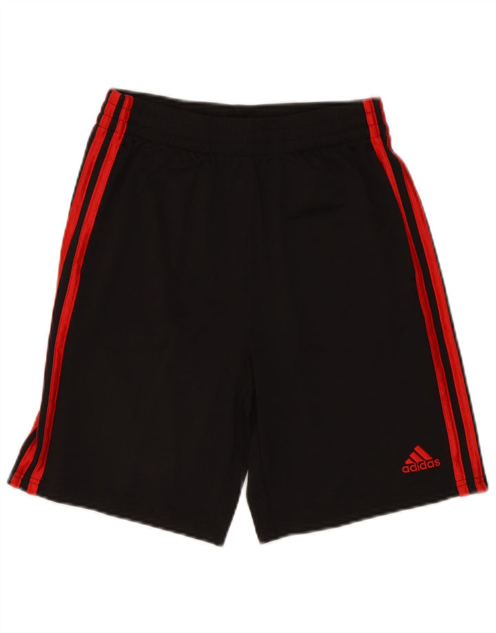 Adidas Pantalones cortos deportivos para niños 14-15 años Grande Negro Poliéster