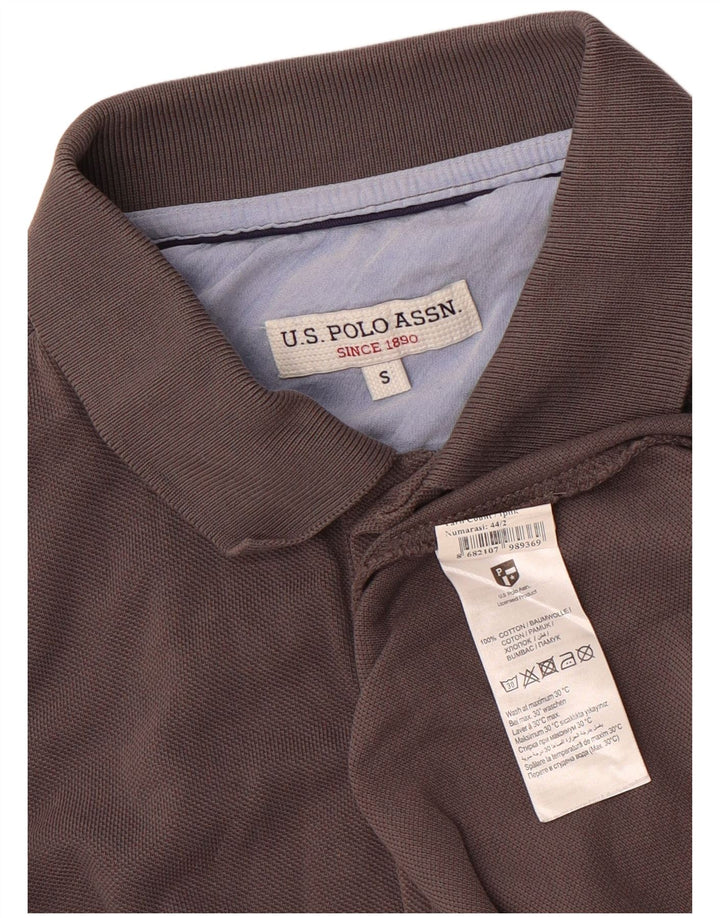 Asociación de Polo de EE. UU. Polo Hombre Pequeño Algodón Gris