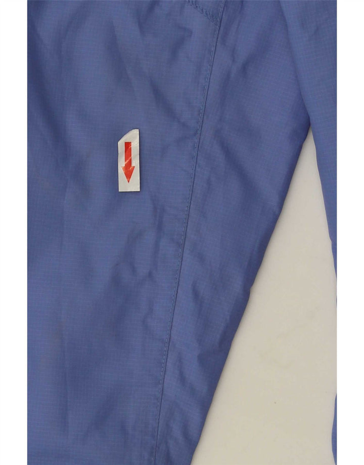 Chaqueta impermeable extragrande con capucha para mujer Joules UK 10 Small Poliéster azul