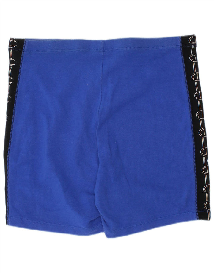 CHAMPION Pantalones cortos deportivos con gráficos para niños 9-10 años Azul medio Colorblock