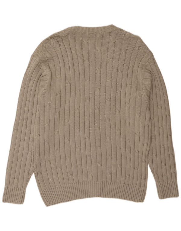 Conte of Florence - Cárdigan para hombre, talla XL, algodón gris