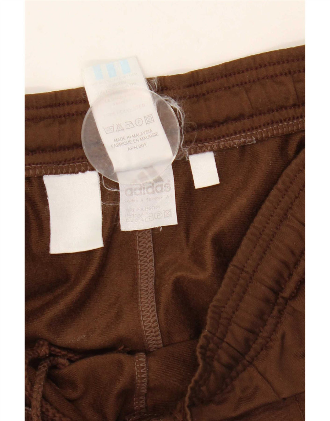 Adidas Pantalones de chándal para hombre Joggers UK 38/40 Marrón medio Poliéster