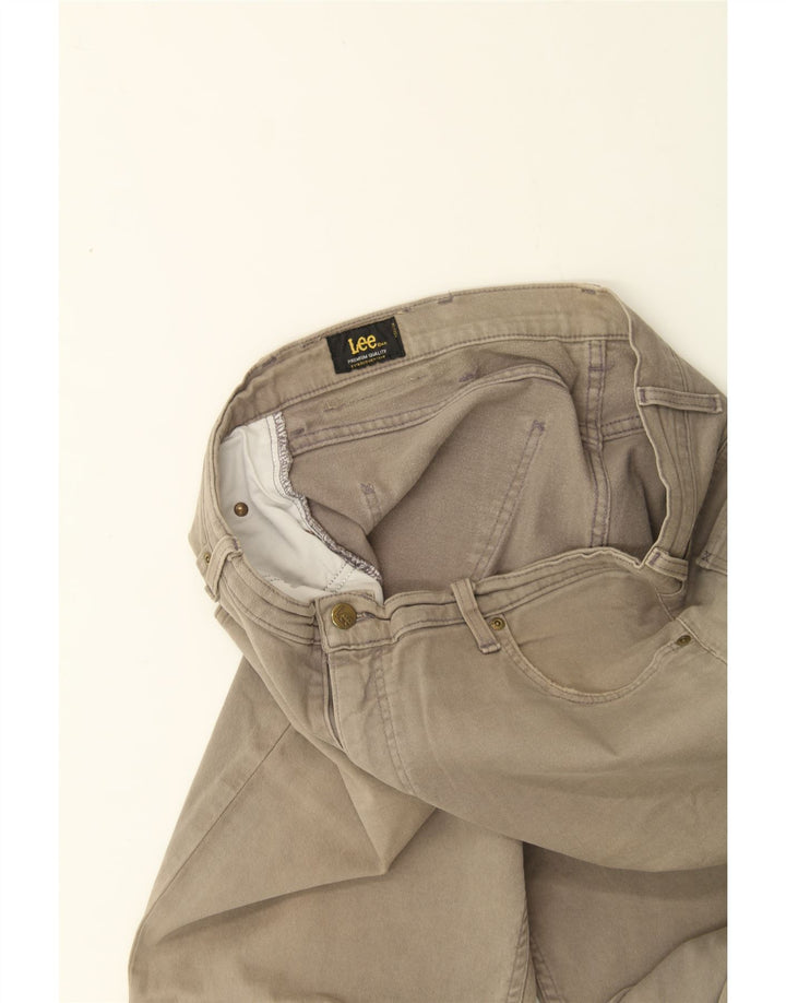 LEE Mens Straight Jeans W36 L30 Grey Vintage Lee and Second-Hand Lee from Messina Hembry 