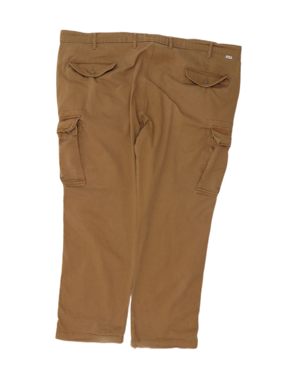 Pantalones Levi's Hombre Tapered Cargo W48 L32 Algodón Marrón