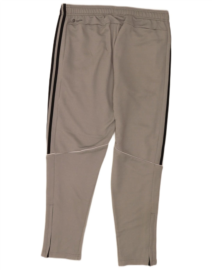 Pantalón De Chándal Adidas Hombre Grande Gris Poliéster