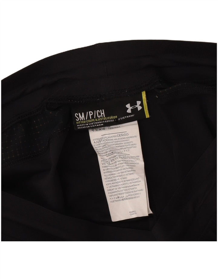 Under Armour Leggings ajustados ajustados para hombre Poliéster negro pequeño