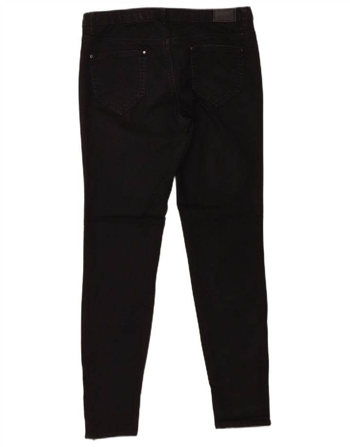Zara Vaqueros Pitillo Mujer EU 40 Mediano W30 L28 Negro