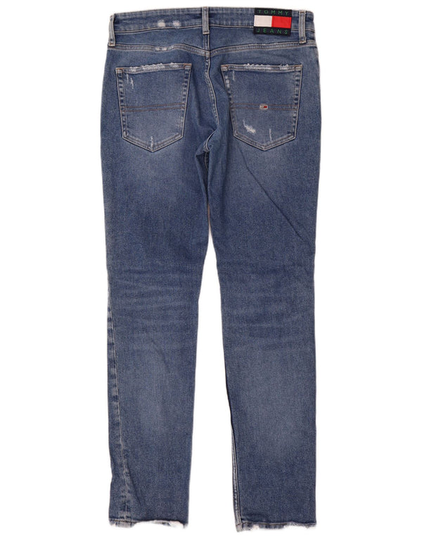Tommy Hilfiger Jeans Scanton Slim para hombre W32 L32 Algodón azul