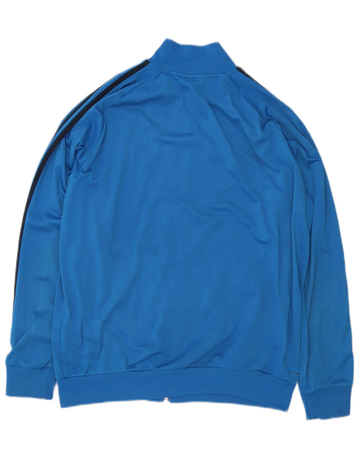 Adidas Chicos Clima 365 Chándal Top Chaqueta 15-16 Años Azul Poliéster