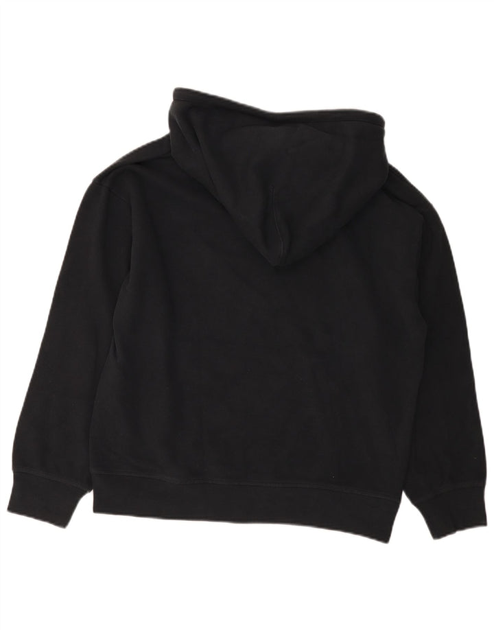 Levi's Hombre Sudadera Con Capucha Jumper Small Algodón Negro