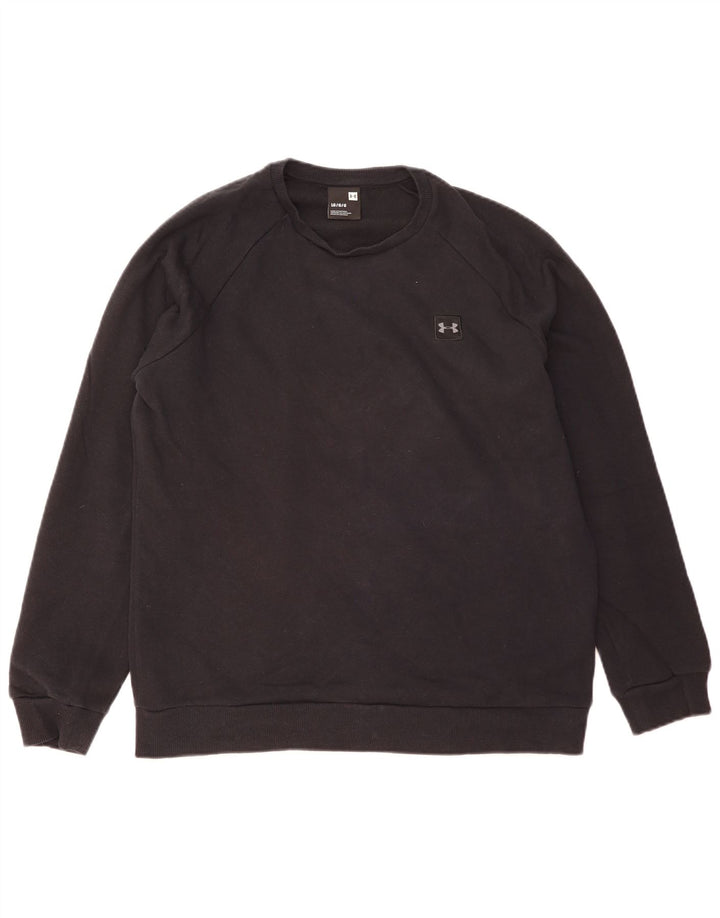 Under Armour Hombre Sudadera Jumper Grande Azul Marino Algodón