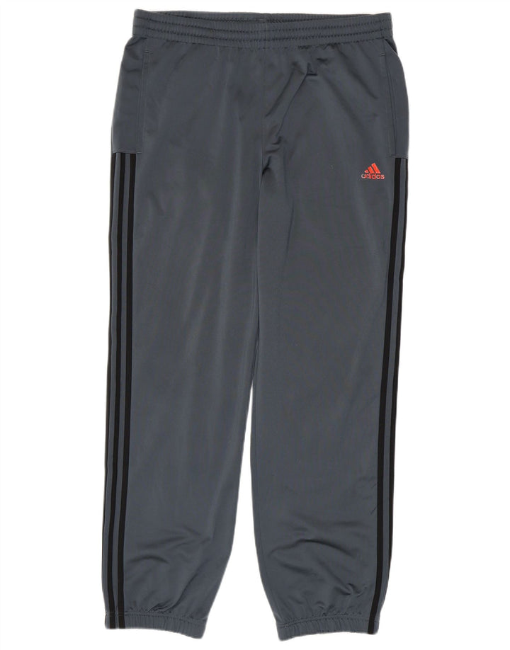 ADIDAS Pantalones de chándal para hombre Joggers UK 44/46 Grande Gris Poliéster