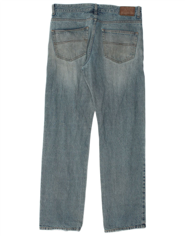 Gant Vaqueros Rectos Para Hombre W34 L34 Algodón Azul