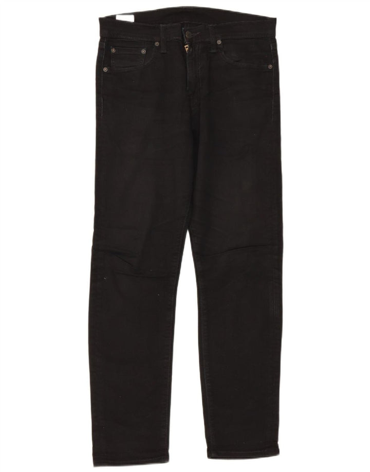 Levi's Hombre 508 Vaqueros cónicos regulares W30 L30 Algodón negro