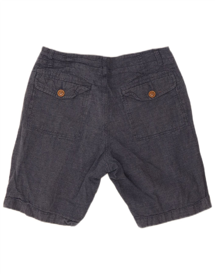J. CREW Pantalones cortos chinos para hombre W30 Azul marino mediano