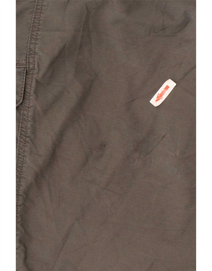 Marks & Spencer Pantalones cortos tipo cargo para hombre W34 Large Khaki Cotton