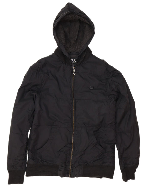 Billabong Chaqueta acolchada con capucha para hombre UK 40 Large Poliéster negro