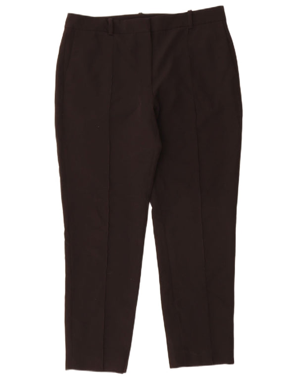 Dkny Pantalones chinos delgados para mujer US 8 Medium W30 L27 Negro