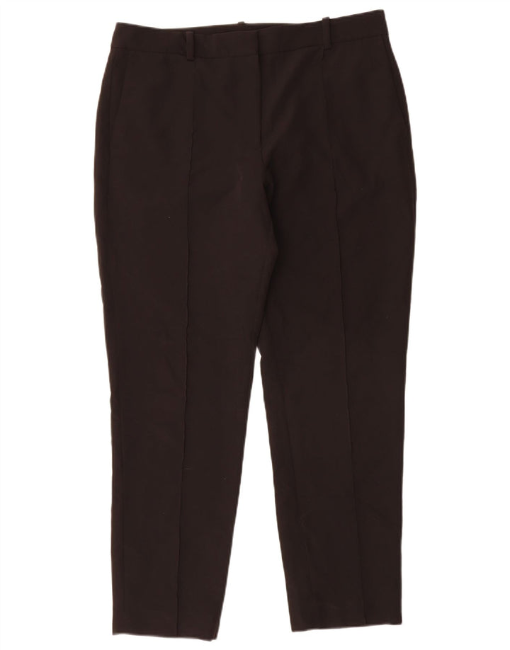 Dkny Pantalones chinos delgados para mujer US 8 Medium W30 L27 Negro