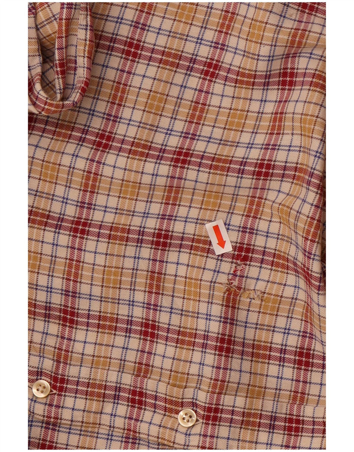 Avirex Camisa De Franela Mediana A Cuadros Multicolor Hombre