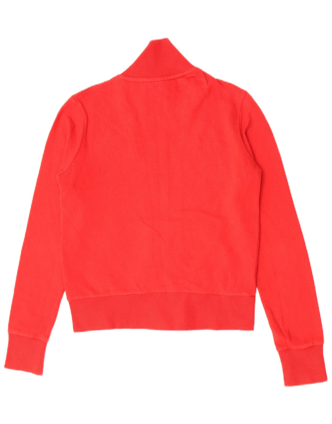 Woolrich Chaqueta superior de chándal gráfico para mujer Reino Unido 12 Algodón rojo mediano