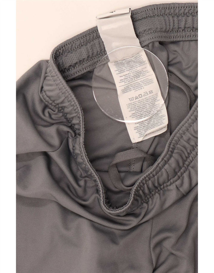 Pantalones cortos deportivos ajustados Dri Fit para hombre Nike Poliéster color block gris pequeño