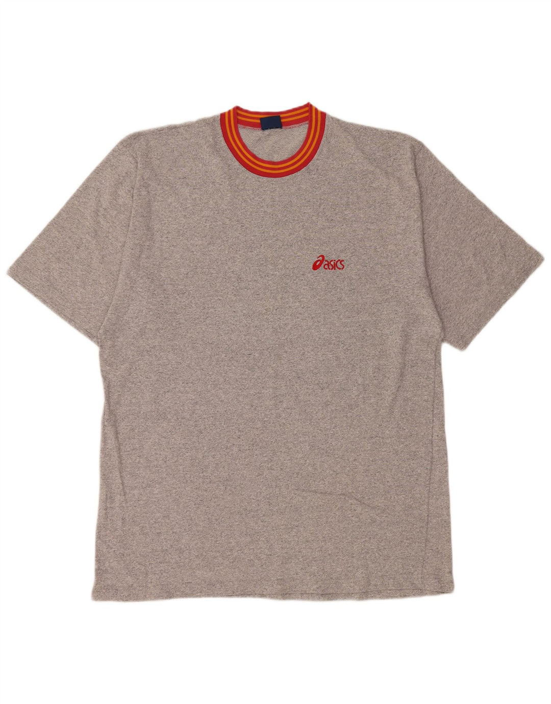 Camiseta Asics Hombre Top 2XL Algodón moteado gris