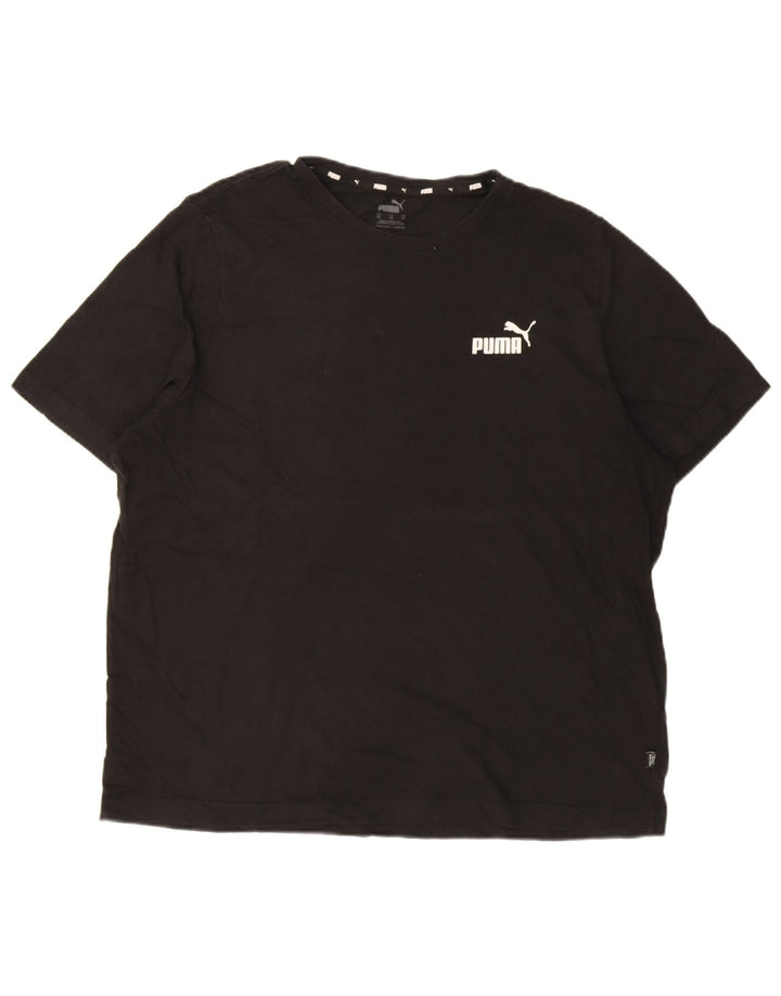 Puma Camiseta Hombre Top XL Algodón Negro