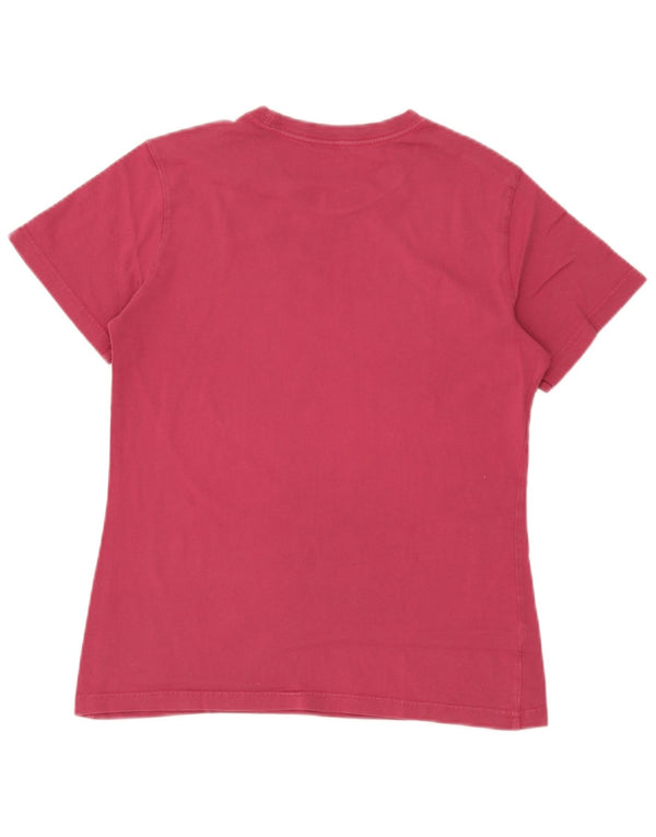 Adidas Camiseta gráfica para mujer Top UK 12/14 Medium Pink