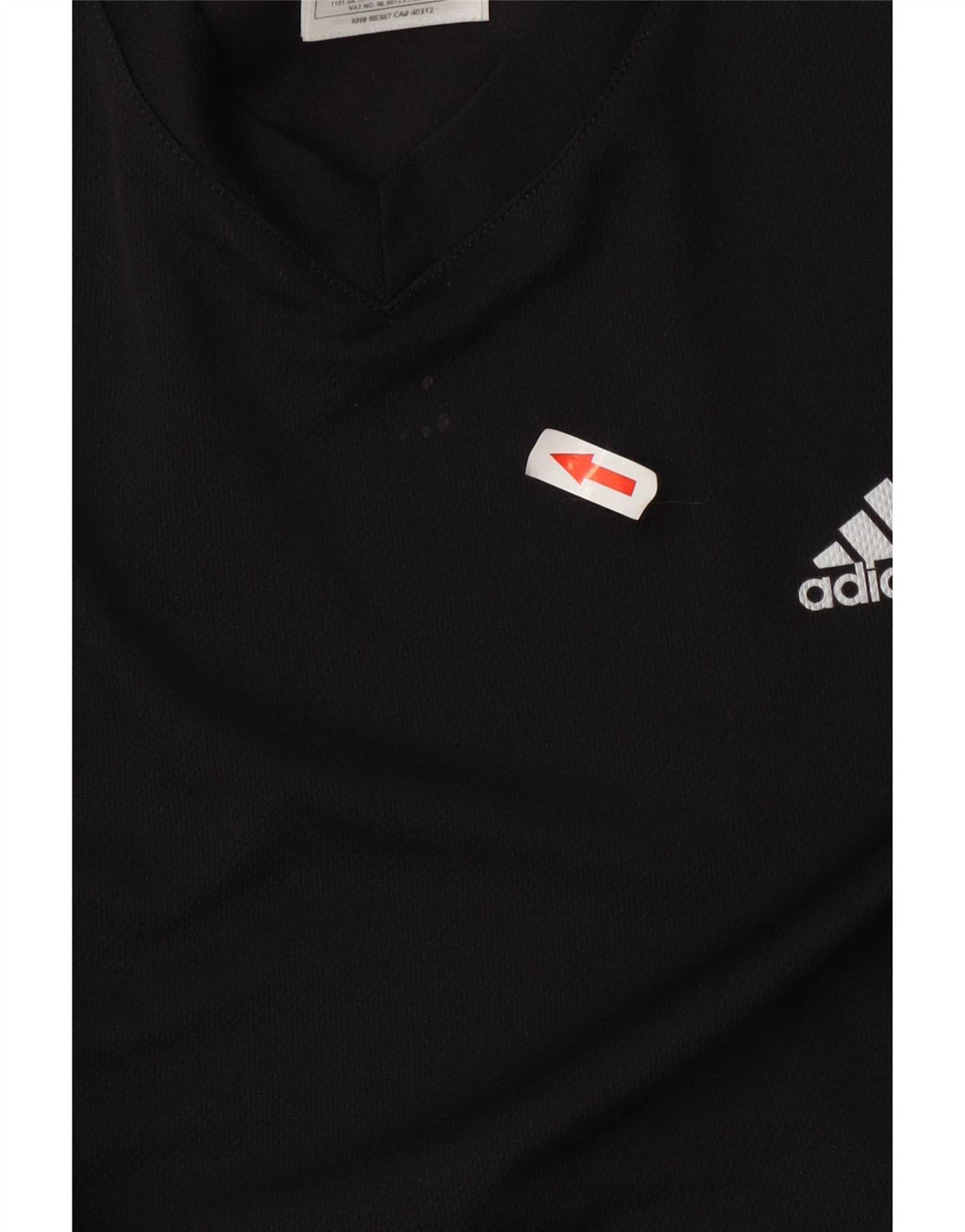 Adidas Mujer Response Top Manga Larga UK 12 Medio Negro Poliéster