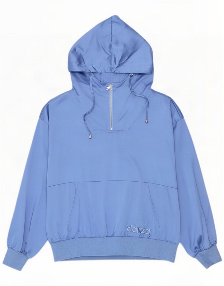 danza Mujer Oversize Jersey Chándal Top Chaqueta UK 40 Azul Medio