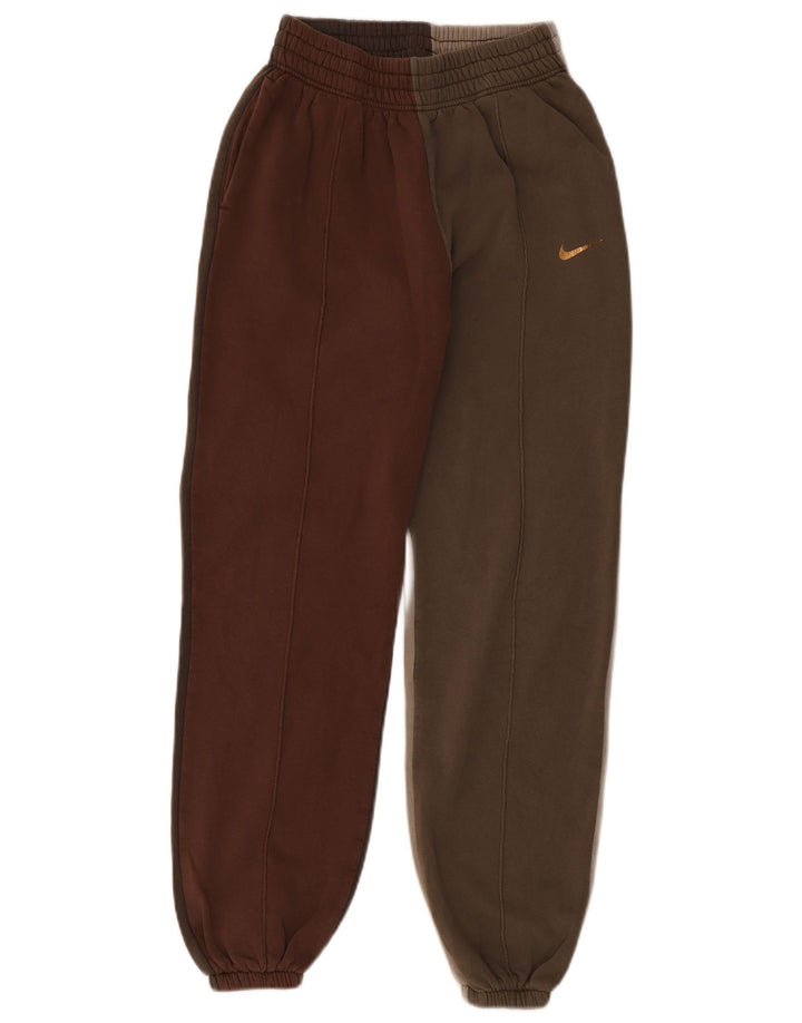 Nike Pantalones De Chándal Joggers Small Multicolor Colorblock Algodón