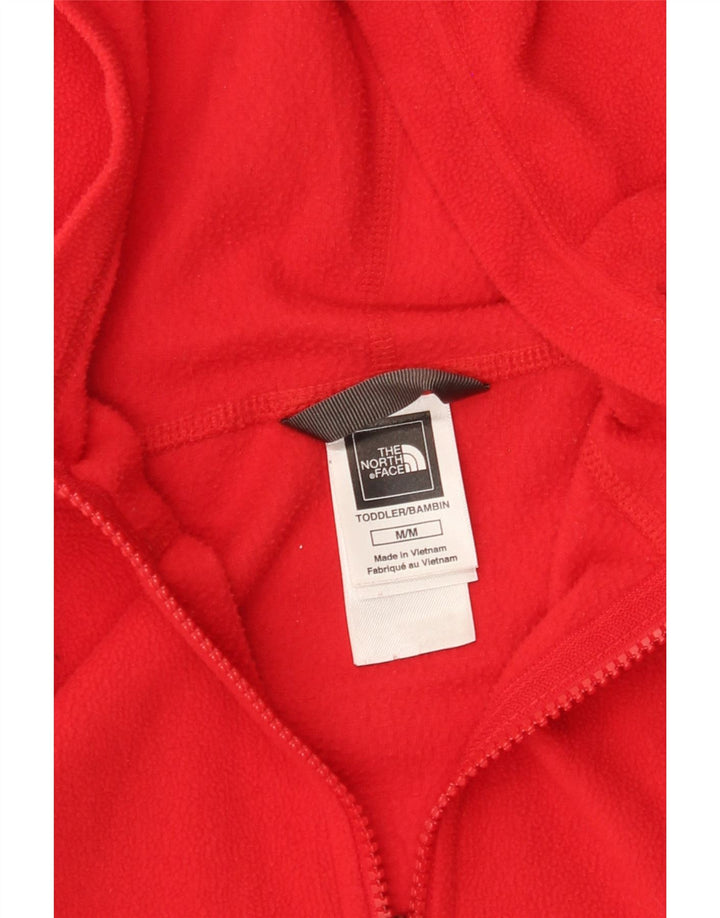 THE NORTH FACE Chaqueta polar con capucha para niño 9-10 años Mediana Rojo Poliéster