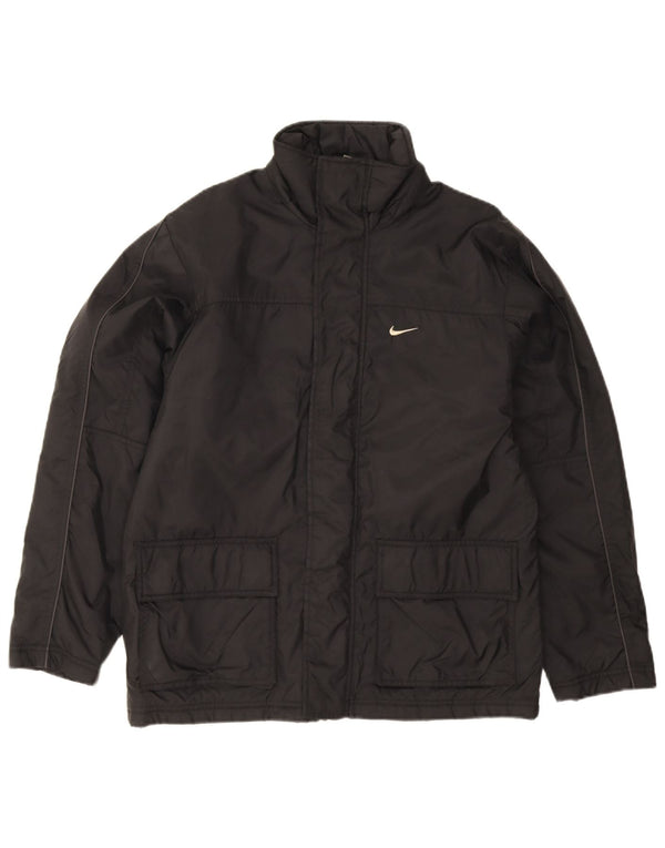 Nike Chaqueta acolchada para hombre UK 36/38 Small Black Nylon