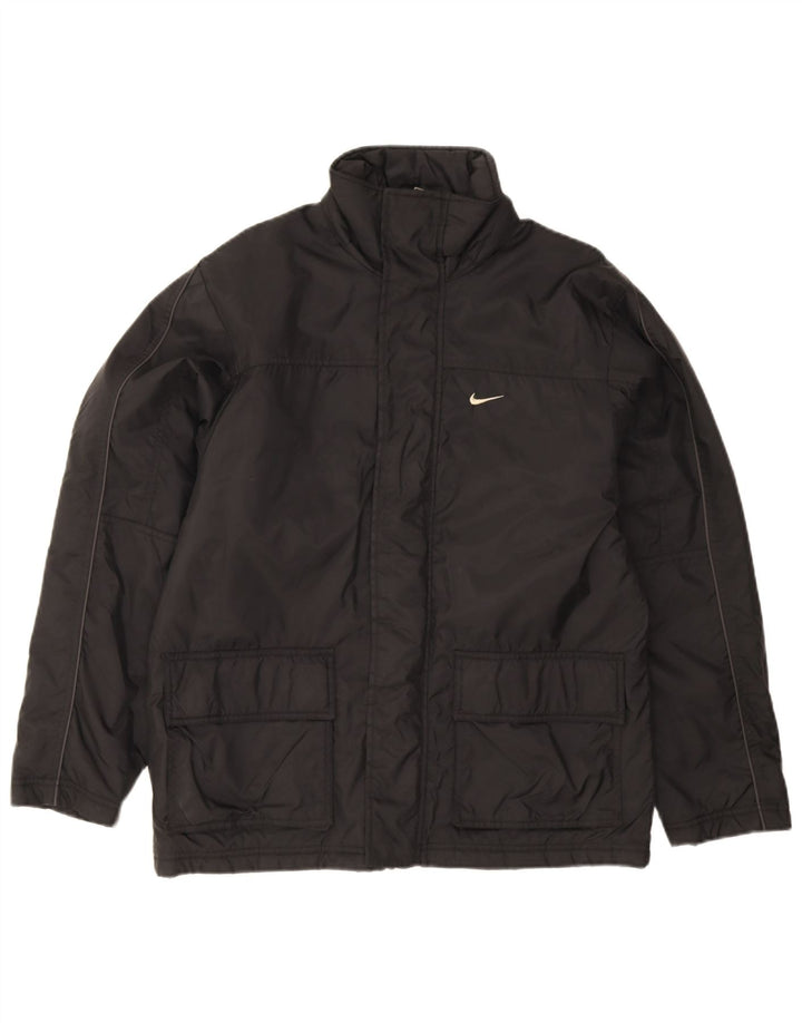 Nike Chaqueta acolchada para hombre UK 36/38 Small Black Nylon