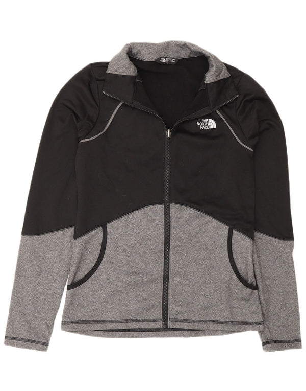The North Face Chaqueta superior de chándal para mujer UK 10 Small Black Colourblock
