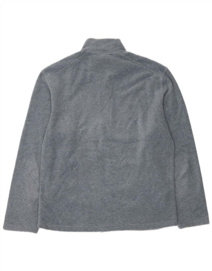 Conte of Florence Chaqueta polar para mujer UK 46 Poliéster azul grande